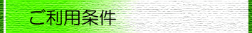 当サイトのご利用条件